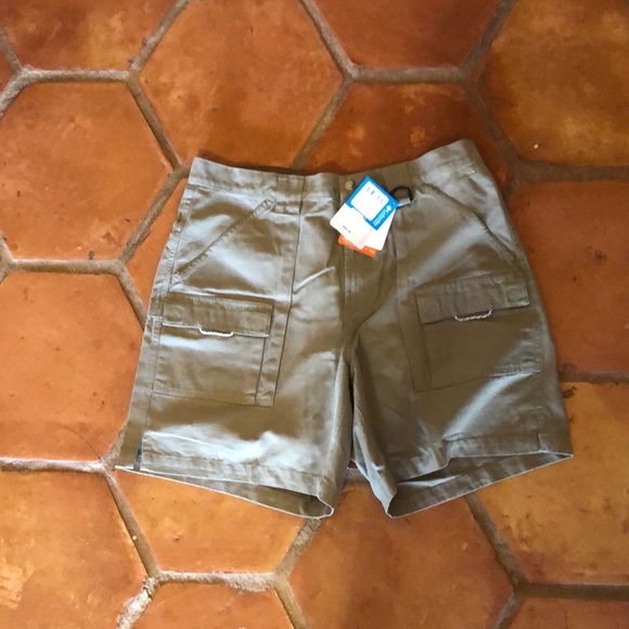 Mens Khakhi Columbia Brewha Shorts Size 